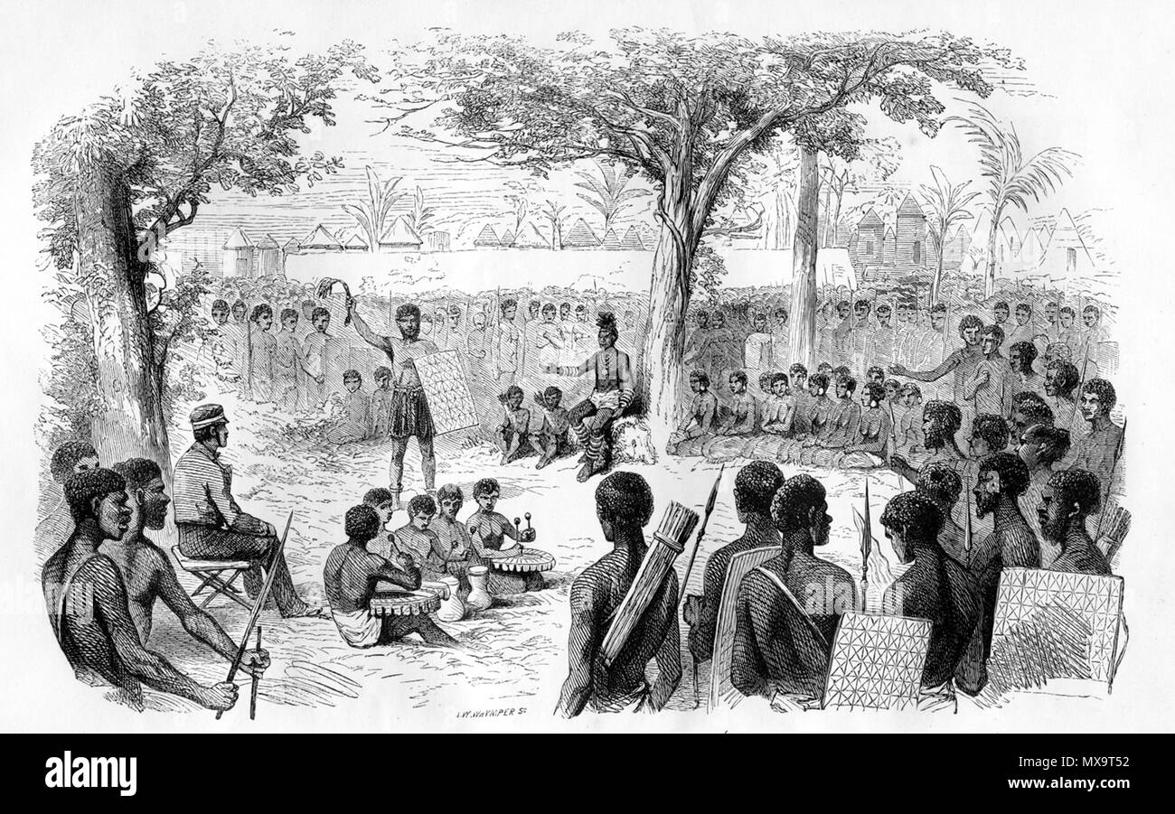 514 Réception de la Mission par Shinté Banque D'Images