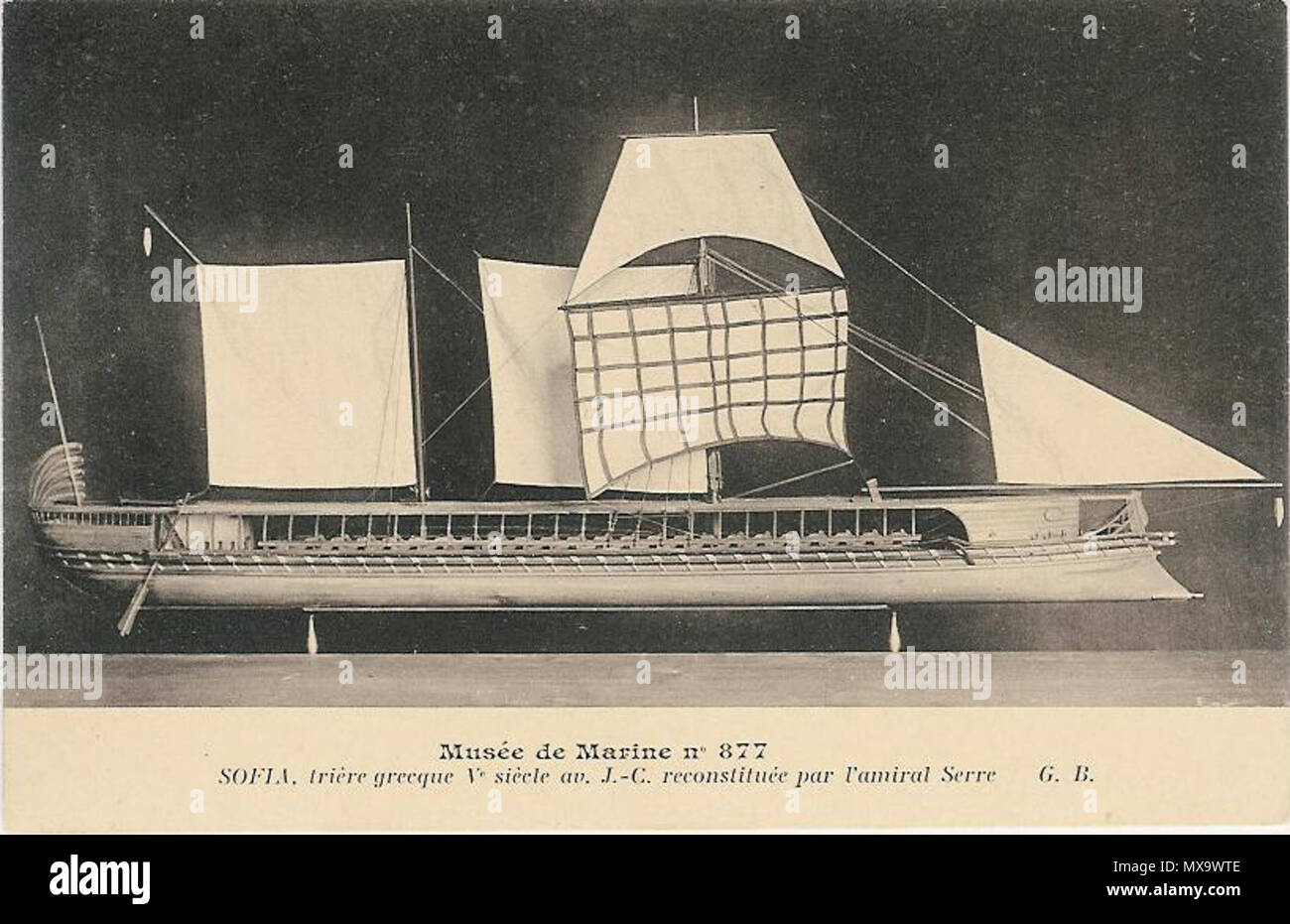 Trière grecque Banque de photographies et d’images à haute résolution ...