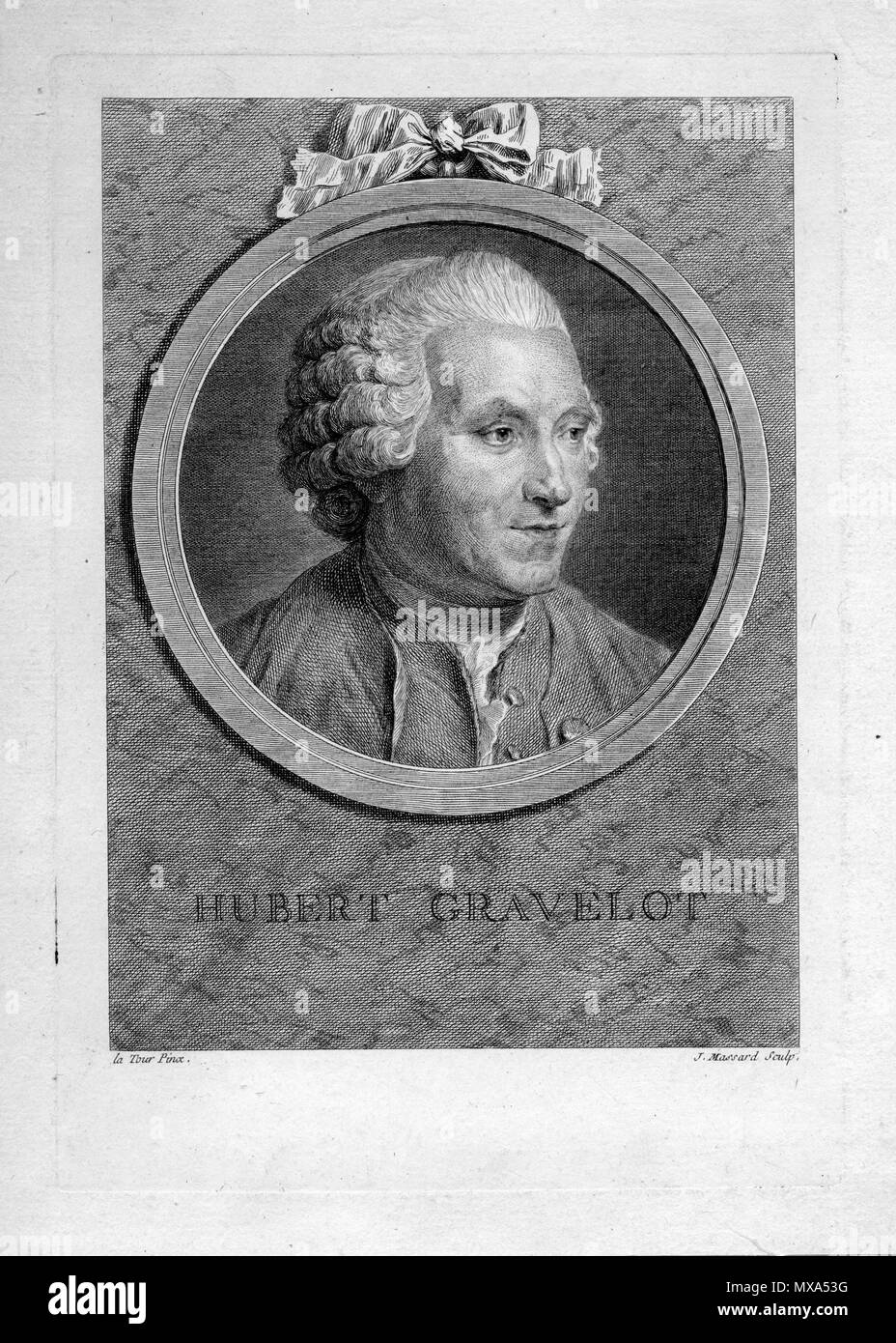Hubert-François Gravelot 287 Banque D'Images