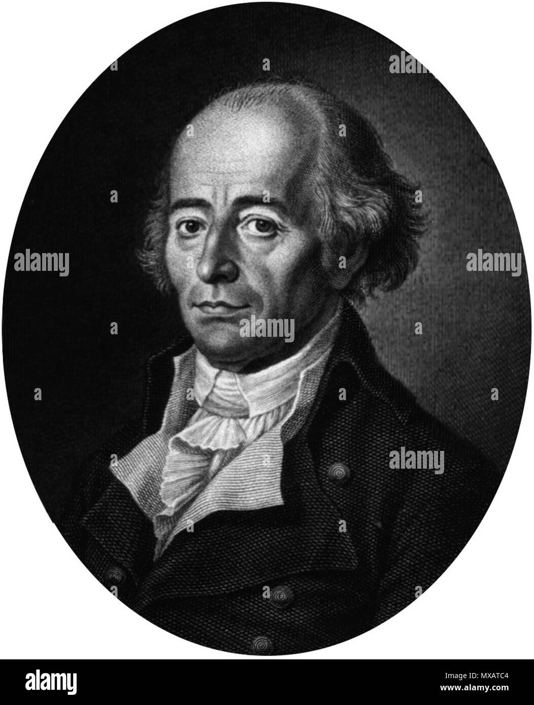 . Anglais : Johann Heinrich Jung (12 septembre 1740, Grund - 2 avril 1817, Karlsruhe) . 29 mars 2012, 11:50 (UTC). Johann Heinrich Jung.jpg : H Lèvres travail dérivé : Materialscientist 319 Johann Heinrich récolte Jung Banque D'Images