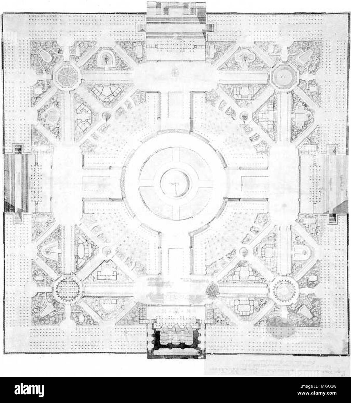. English : Jules Hardouin-Mansart - Projet pour la construction d'un quartier administratif, à Lyon, à l'emplacement de la place Bellecour, dédié au marquis de Villeroy, gouverneur du Lyonnais (16 septembre 1677) . 4 novembre 2014, 12:46:23. Jules Hardouin Mansart (1646-1708) Noms alternatifs J. H.- Mansart ; Jules Hardouin-Mansart ; Jules-Hardouin Mansart ; Jules Hardouin ; J. H.-Mansard ; Jacques Hardouin Mansart Jules Hardouin Mansard, architecte et artiste français Description Date de naissance/décès 16 Avril 1646 11 mai 1708 Lieu de naissance/décès Paris Marly-le-Roi franc lieu de travail Banque D'Images
