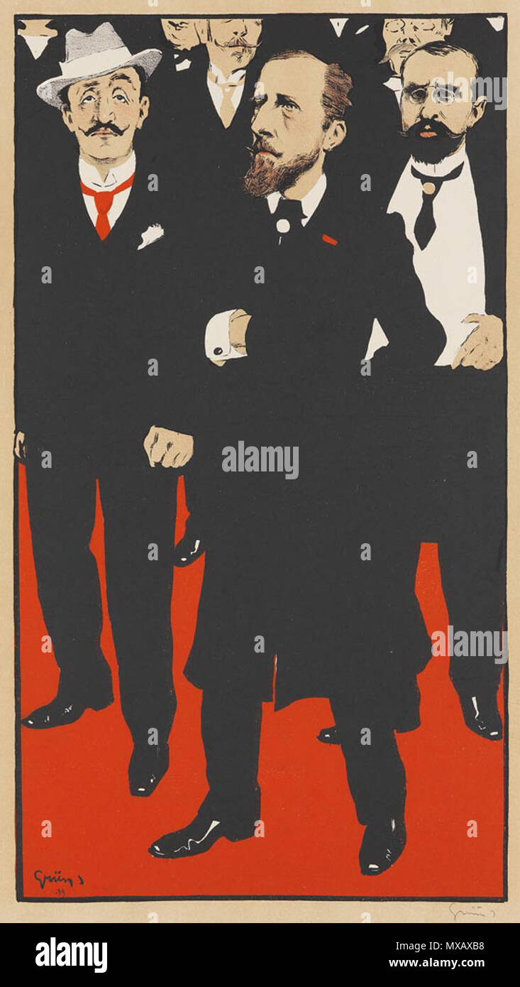 329 Jules-Alexandre Grün Zola Banque D'Images