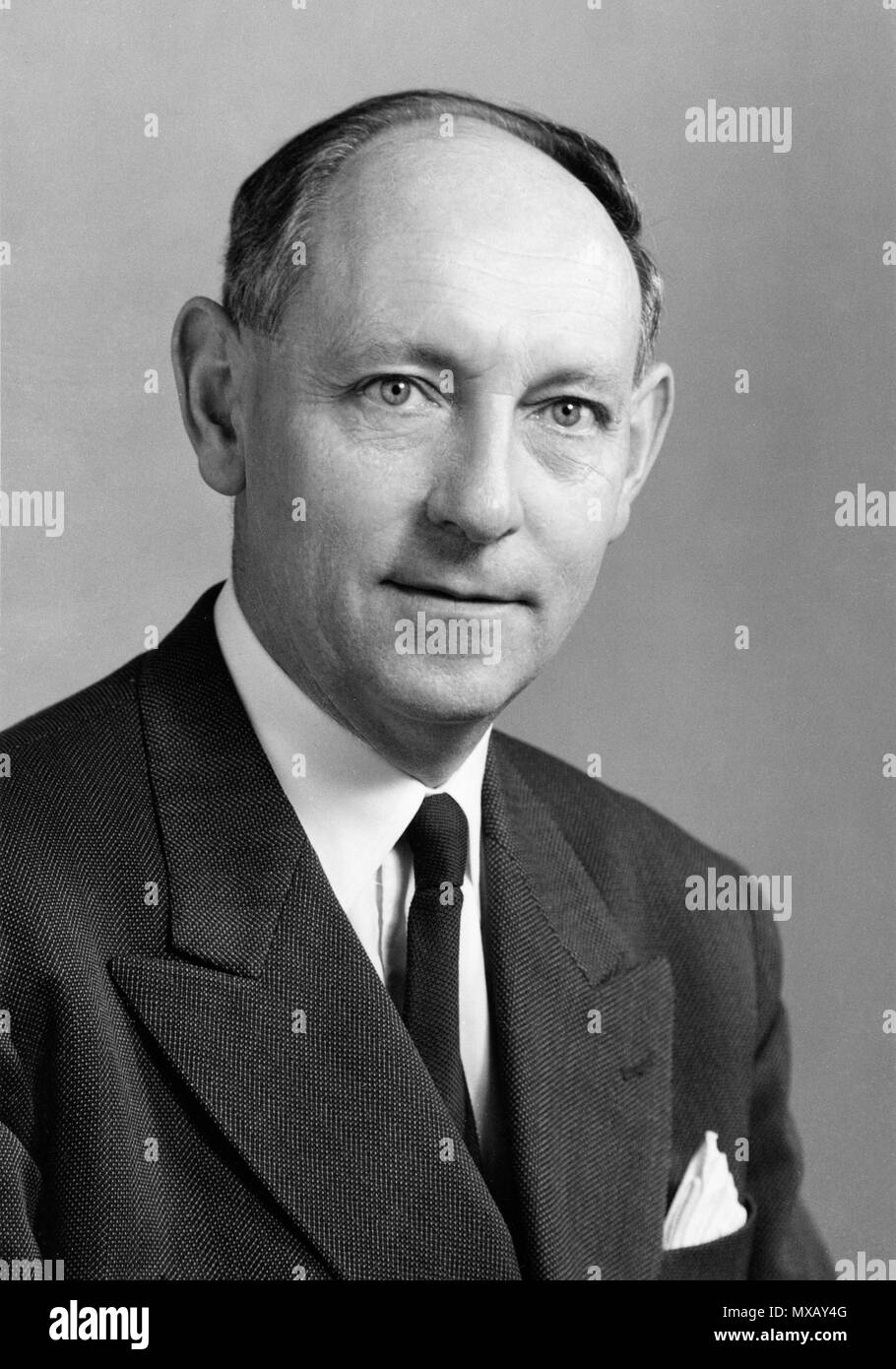 . Portrait de l'anglais : Louis Junod, historien Suisse . 30 décembre 1953. Inconnu 331 Junod Louis Portrait vers 1953 Banque D'Images