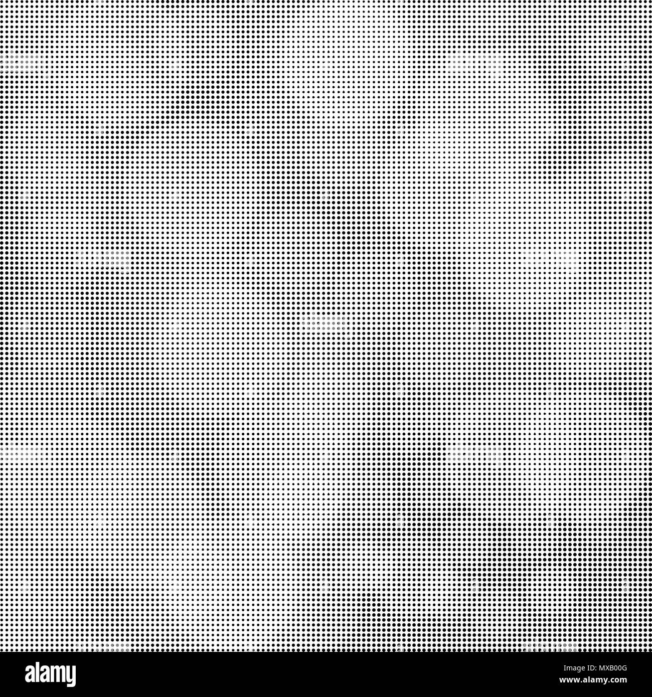 Arrière-plan de demi-teintes. Résumé avec la texture. Repéré endommagé. cercles Illustration de Vecteur