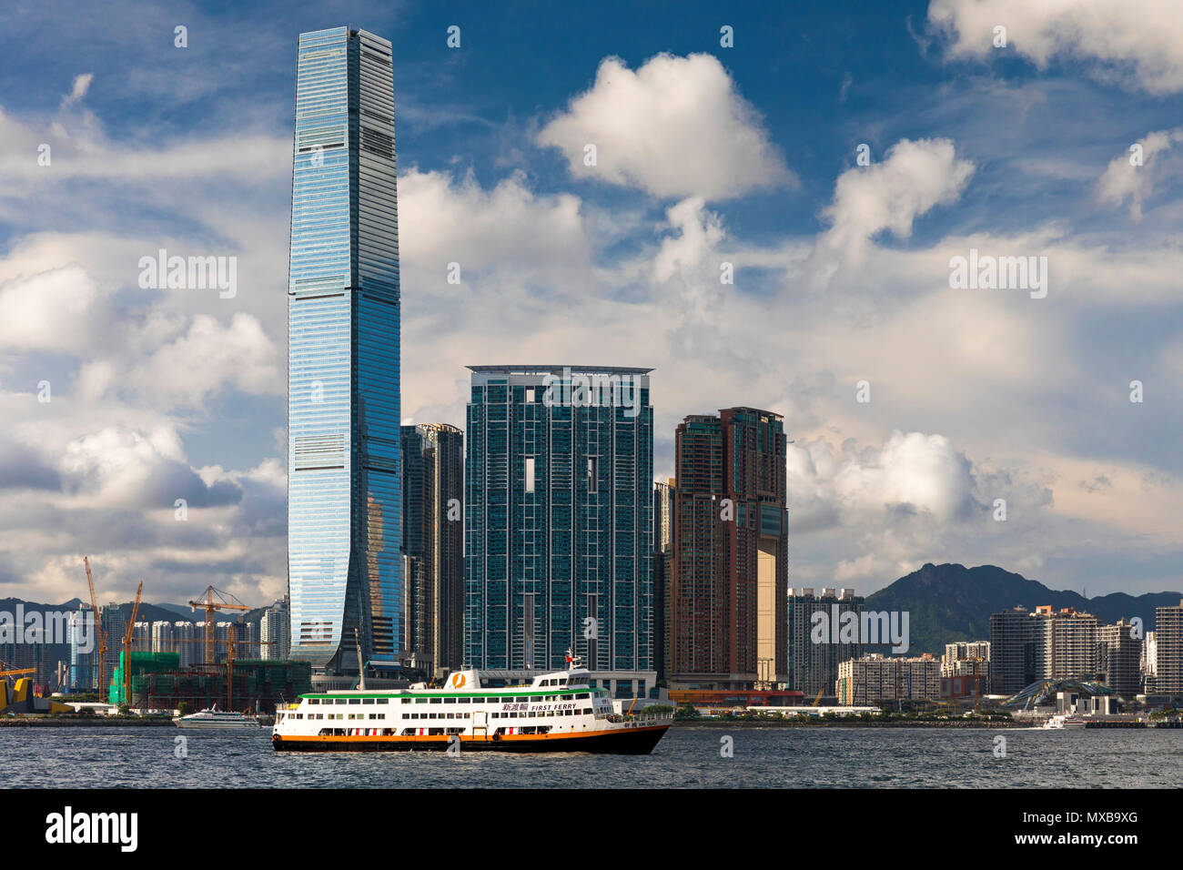 Ville de Kowloon, Hong Kong, SAR, Chine Banque D'Images