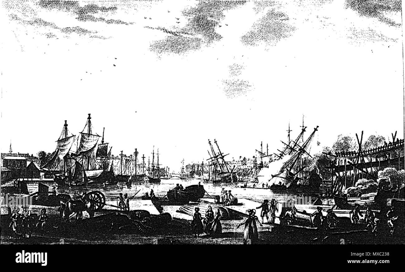 . English : port du Havre. . Ce fichier n'est pas informations sur l'auteur. 362 Le Bassin du havre2 Banque D'Images