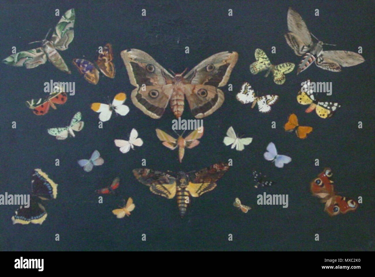 Tivadar Kosztka Csontváry 148 - 1893 - Pillangók Banque D'Images