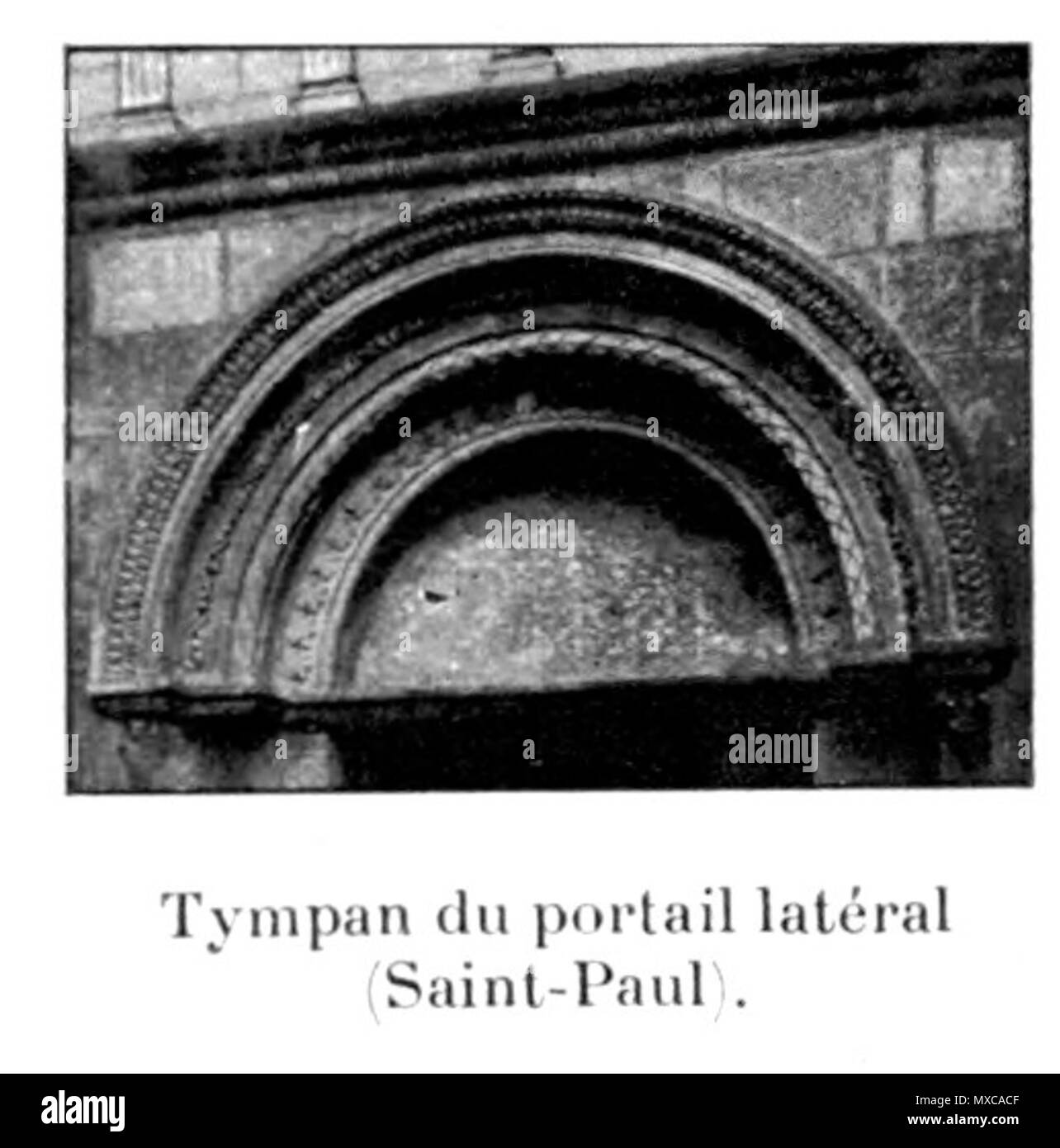 401 Martin - Histoire des églises et chapelles de Lyon, 1908, tome I 0232 Banque D'Images