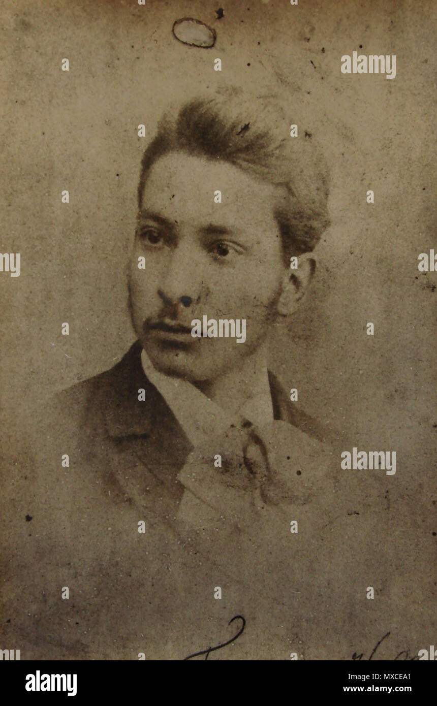 . Português : Francisco Valle (1869-1906) em 1887, l'am 18 anos . 14 avril 2008, 11:01:48. Inconnu 217 Francisco Valle (1869-1906) em 1905, em 1887, l'am 18 anos Banque D'Images