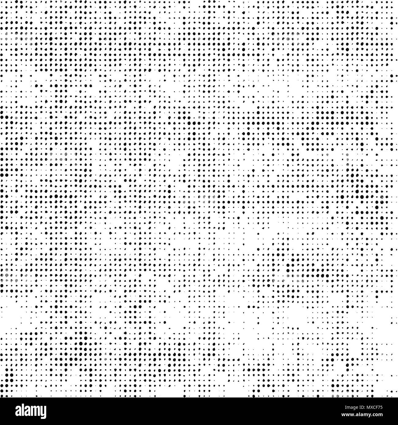 Arrière-plan de demi-teintes. Résumé avec la texture. Repéré endommagé. cercles Banque D'Images