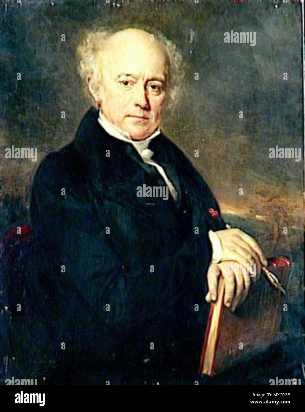 . Jacques-Gérard Milbert (1766-1840) , peintre naturaliste . 1831. Jean-Sébastien Rouillard 417 Milbert-par-Rouillard Banque D'Images