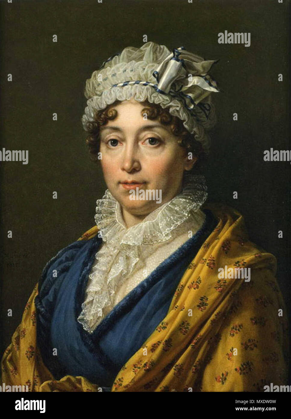 . Anglais : Louise de Stolberg-Gedern, titulaire de la reine du Royaume-Uni . 1 octobre 2012, 23:15:21. François Xavier Fabre Montpellier 424 Louise 1812 Banque D'Images