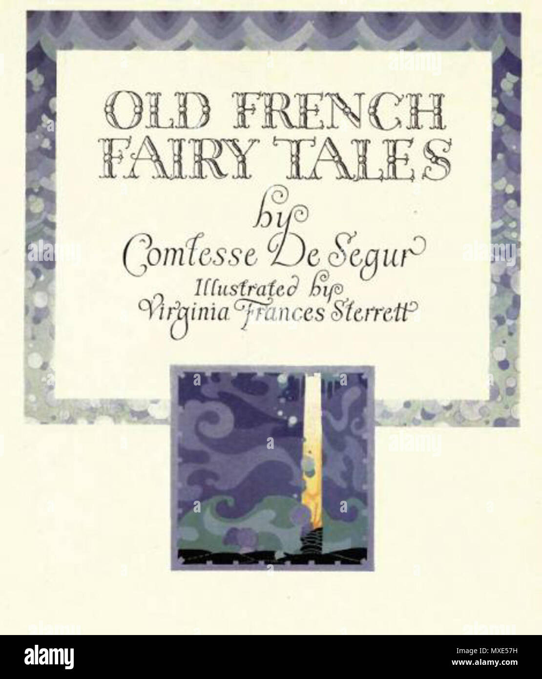 . Anglais : Virginia Frances Sterrett Elle est née à Chicago en 1900. Son père est mort quand elle était très jeune, et sa mère a déménagé avec Virginia et sa sœur de vivre avec leur famille élargie. Démonstration d'un talent précoce pour l'art, elle est entrée et ont remporté des prix dans des concours de dessins à la Foire Exposition de l'État du Kansas. Son cours dans la vie d'illustrateur a été fixée, et à l'adolescence, elle a commencé à travailler pour diverses agences de publicité. Un bout de la tuberculose laissée dans un état de mauvaise santé en permanence. Son talent pour l'art fantastique a attiré l'attention des maisons d'édition, et à l'âge de 1 Banque D'Images