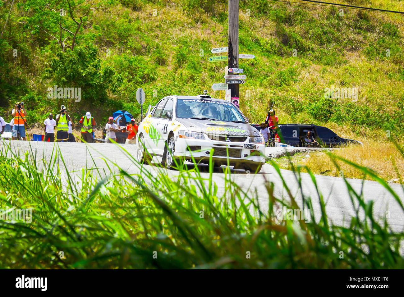 Rallye Sol Barbados 2018 ; 03 juin 2018 ; Banque D'Images