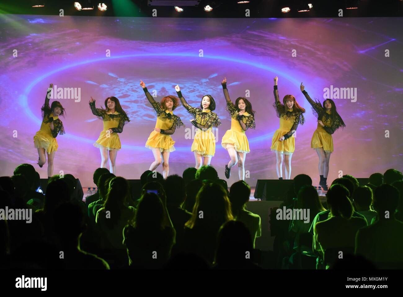 Taipei. 06Th Juin, 2018. 'OH MY GIRL', concert de Taipei effectuer deux fois..s 'TT' à Taipei, Taiwan, Chine, le 03e Juin, 2018.(Photo par TPG) Credit : TopPhoto/Alamy Live News Banque D'Images