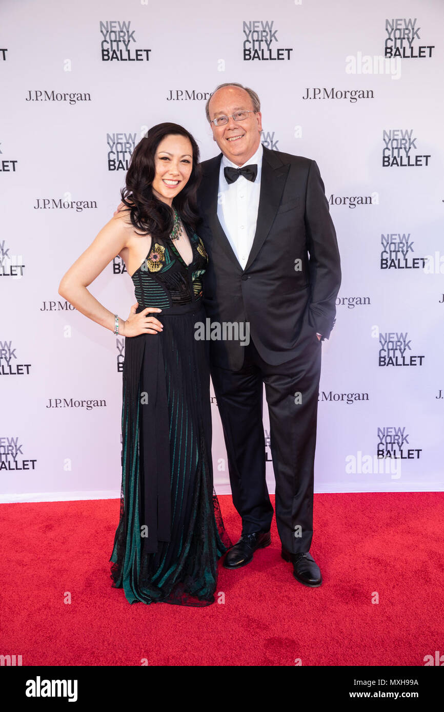 New York City 100 Ballet-Spring ouvre Gala Robbins, un Three-Week Célébration du 100e anniversaire de la naissance de l'Co-Founding NYCB Légende Broadway et chorégraphe Jerome Robbins comprend : Allyson Tang, Guest Où : New York, New York, United States Quand : 04 mai 2018 photo : Jeff Grossman/WENN.com Banque D'Images