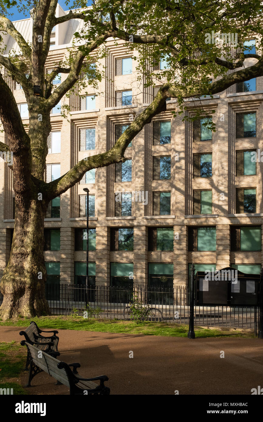 Salles de jardin, chambres d'étudiants de l'UCL, Cartwright Gardens, Bloomsbury, Londres Banque D'Images