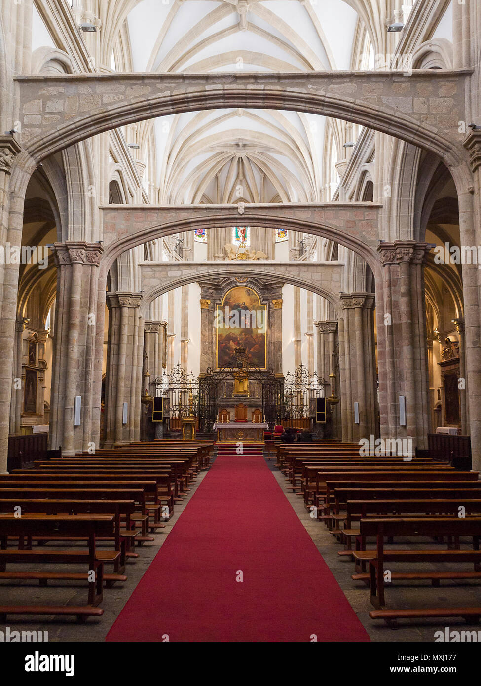 Eglise de Santa María la Mayor La Colegial. Talavera de la Reina. Conjunto histórico artístico. Provincia de Tolède. España. Banque D'Images