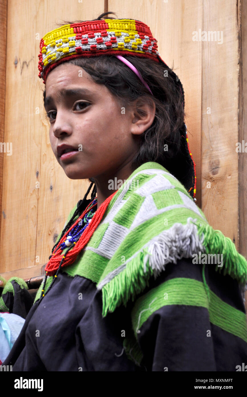 Le Pakistan, Bumburet Chilan Loshi, vallée festival Banque D'Images