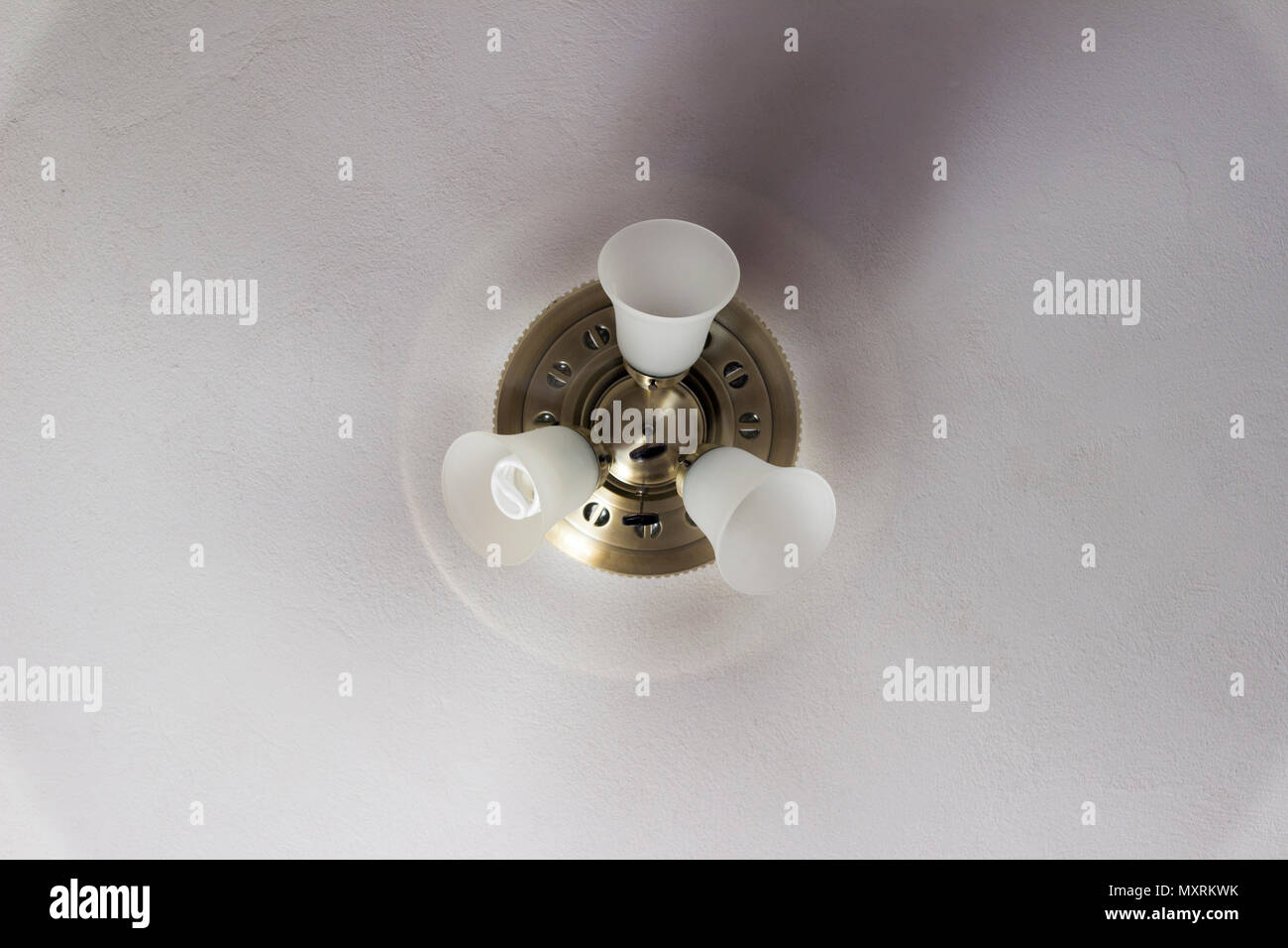 Classic laiton avec la lumière en plein mouvement. Banque D'Images