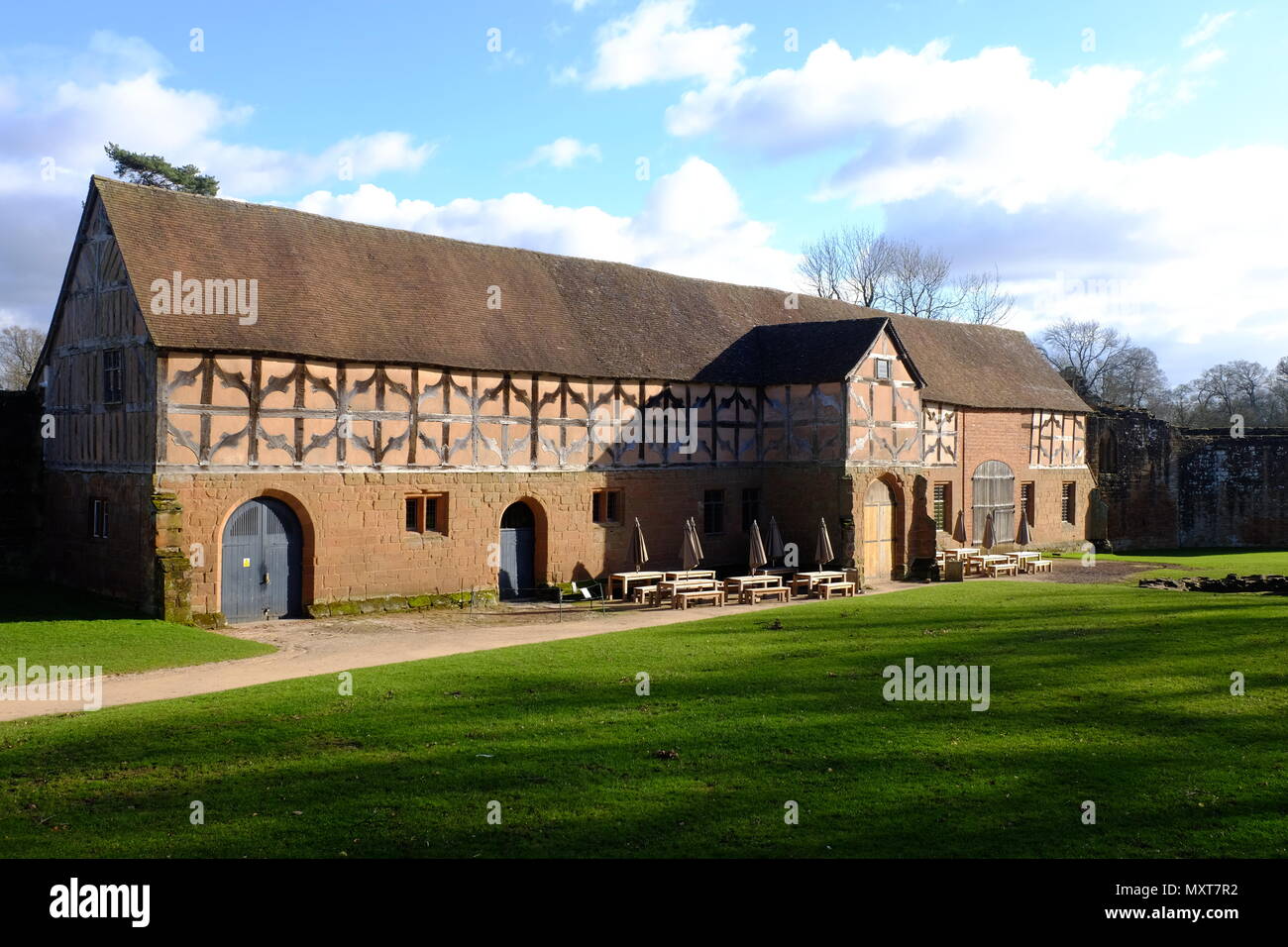 Le château de Kenilworth, Warwickshire, Angleterre Banque D'Images