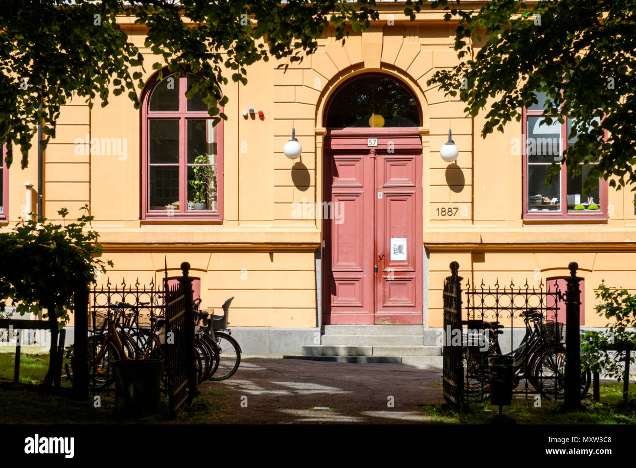 L'ancien institut textile Lennings à la promenade sud de Bolton. L'industrie textile a été une fois important Bolton. Banque D'Images