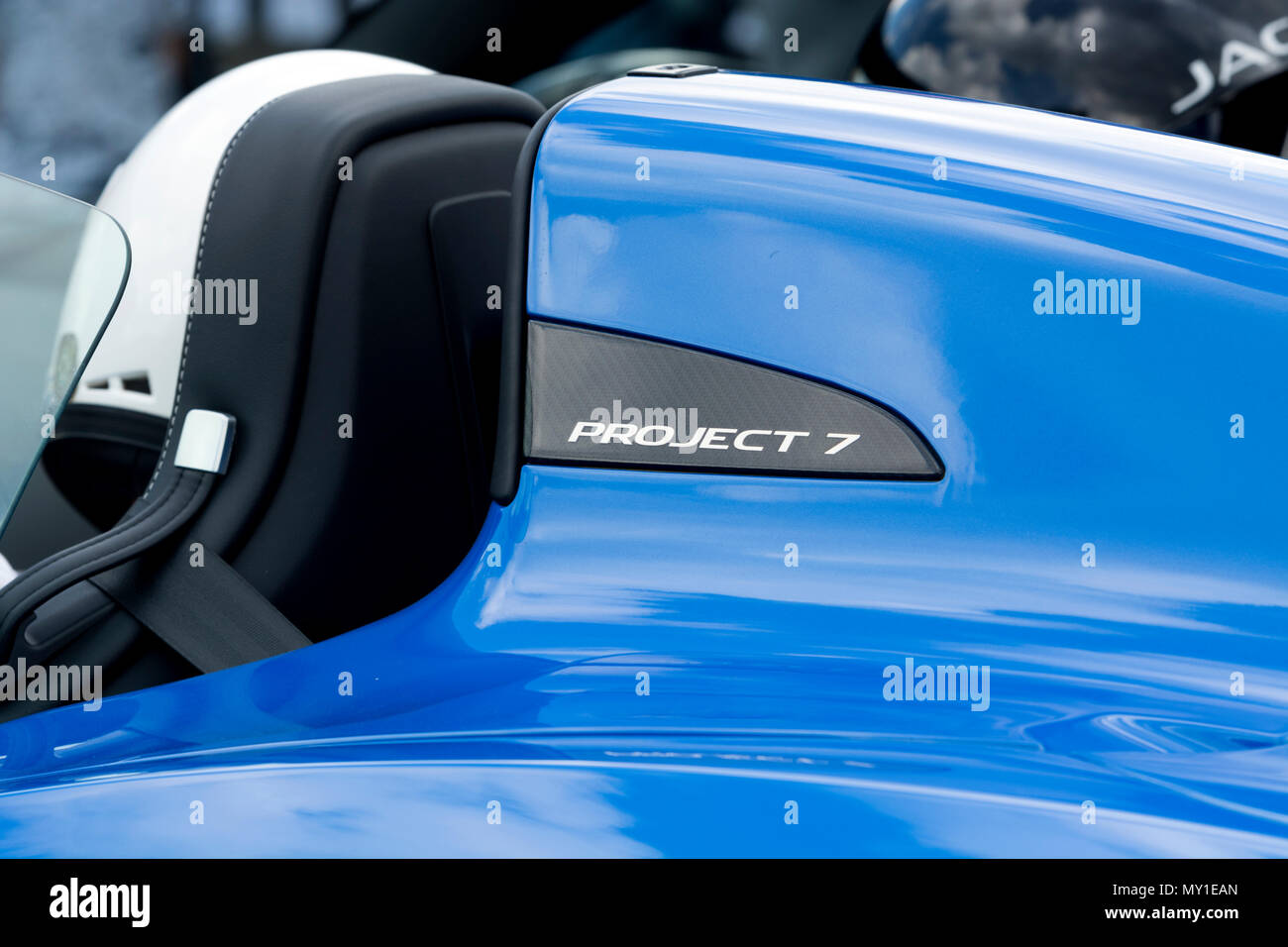 Jaguar F-Type Projet 7 Banque D'Images