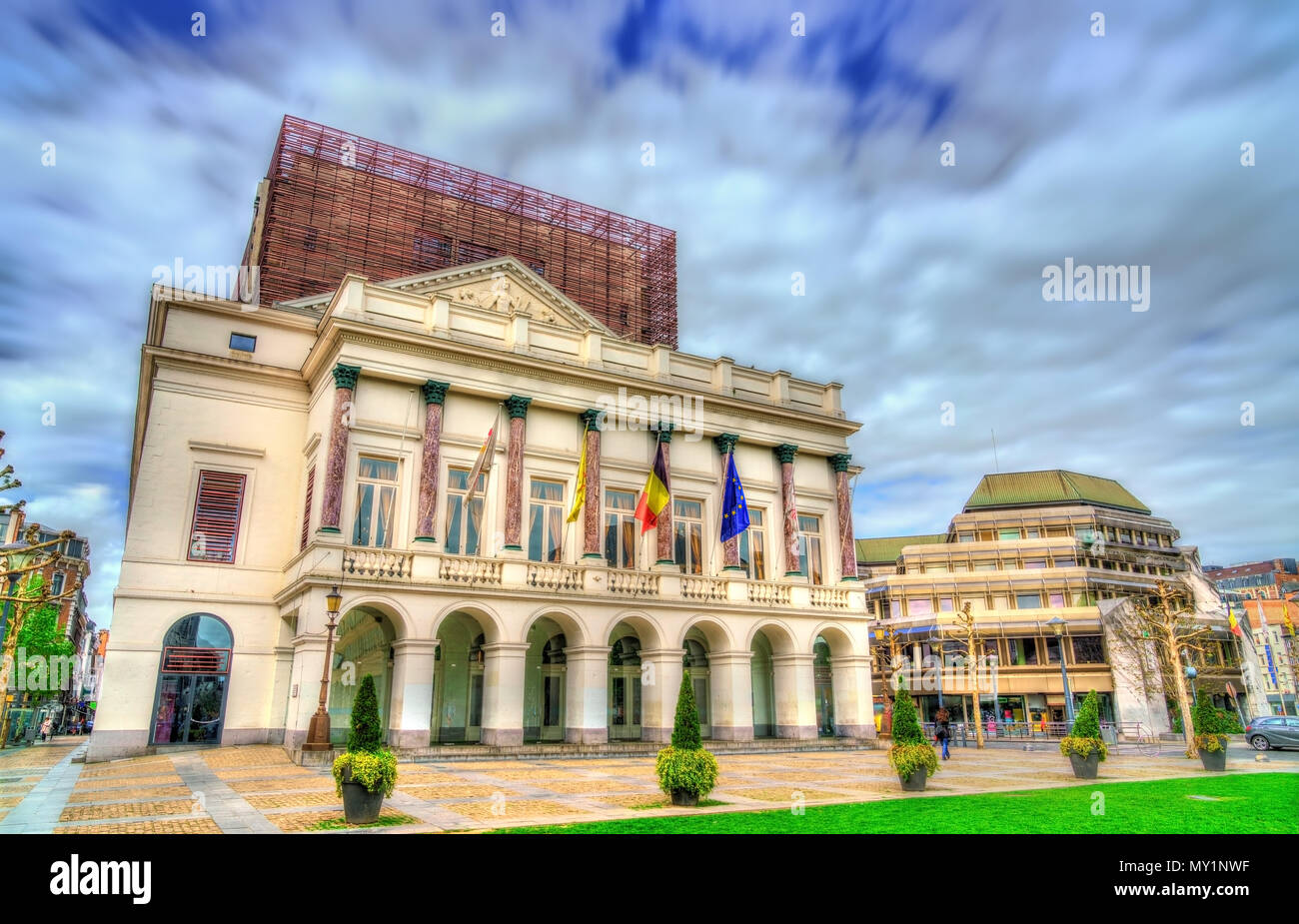 L'Opéra Royal de Wallonie à Liège, Belgique Banque D'Images