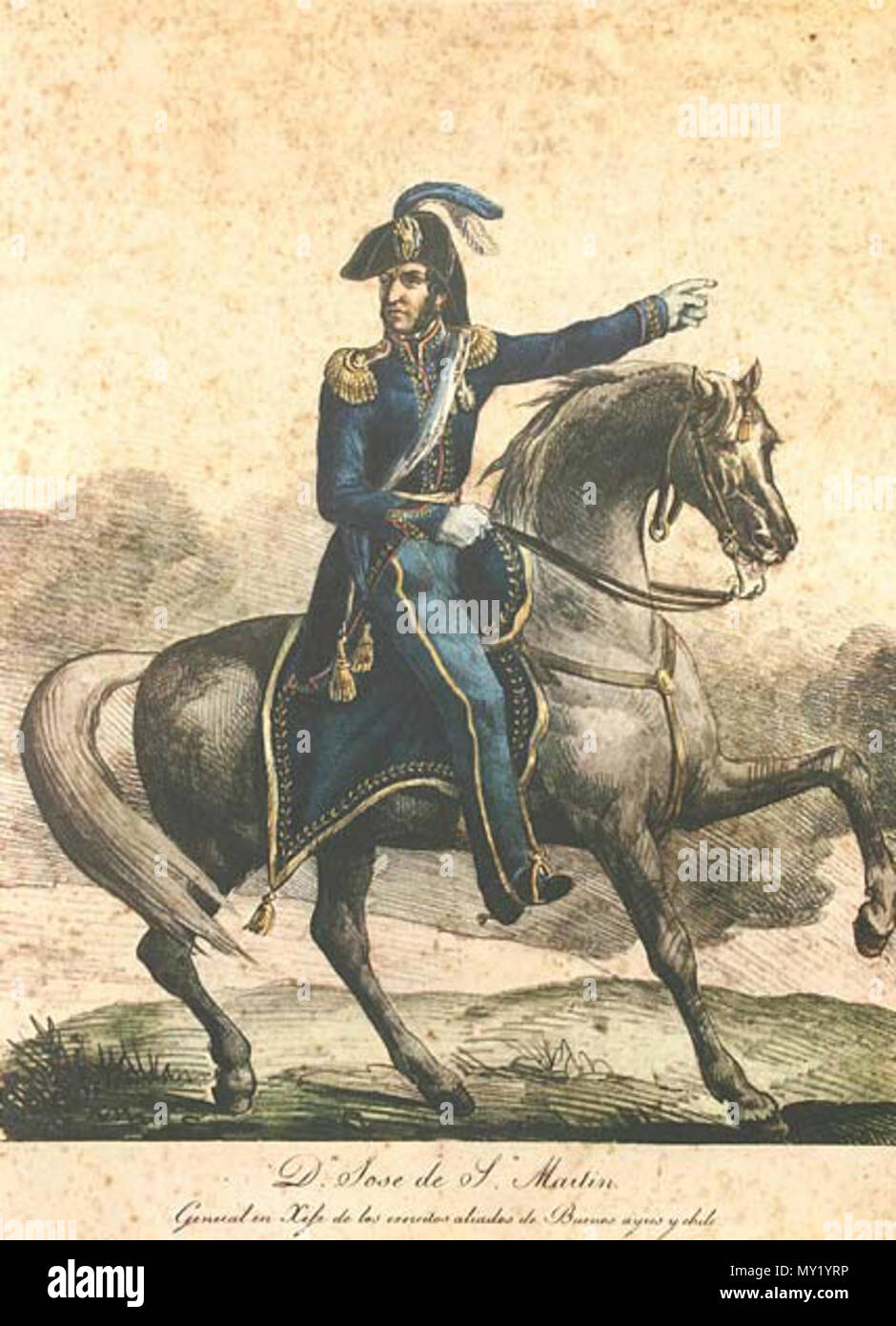 San Martín 473 por Gericault Banque D'Images