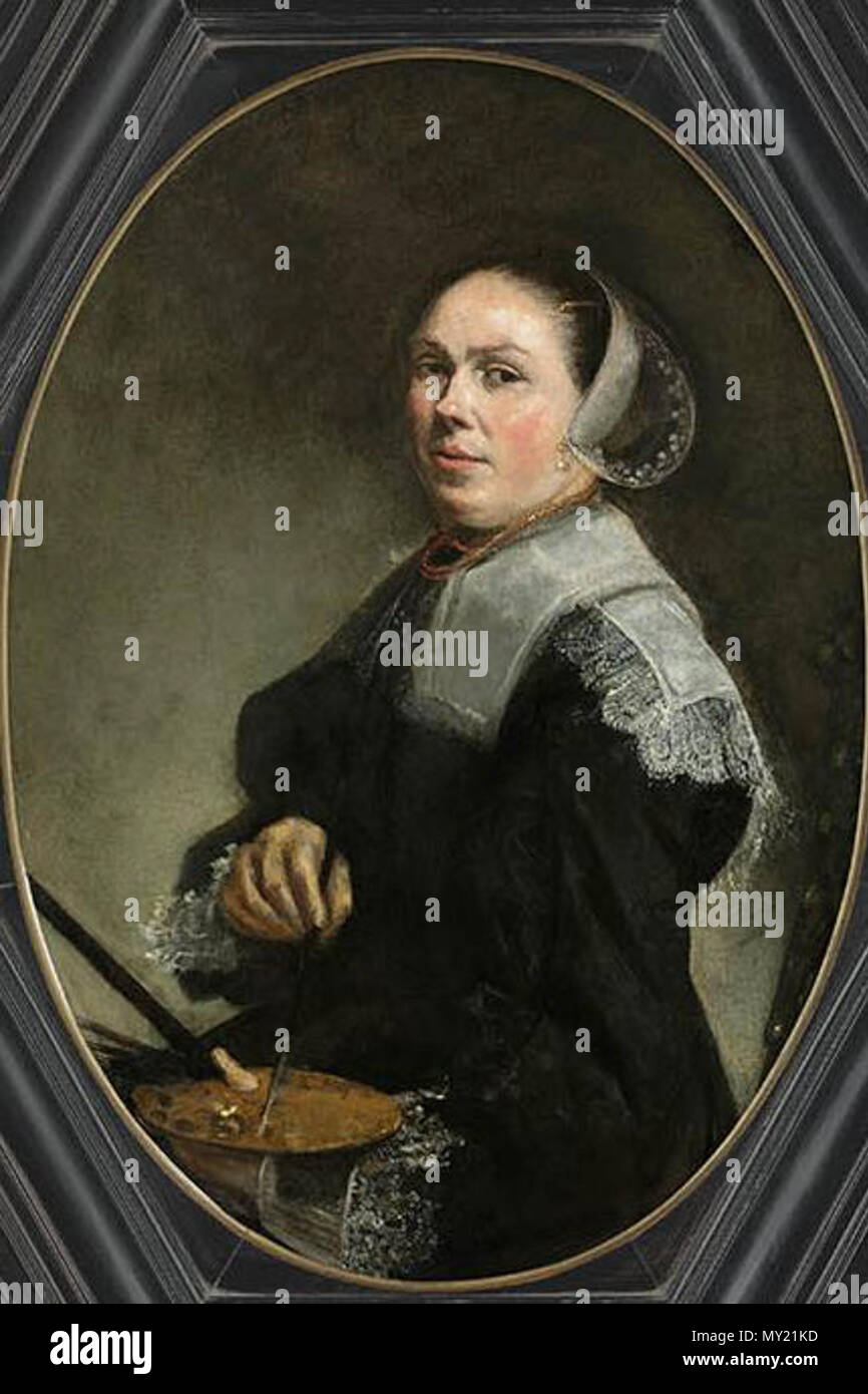 . L'auto-portrait . Nederlands : Zelfportret van Judith Leyster rond 1653 English : Auto-portrait de Judith Leyster ca. Circa 1653 1653 .. Judith Leyster Judith Leyster 481 Autoportrait autour de 1653 autre version 02 Banque D'Images