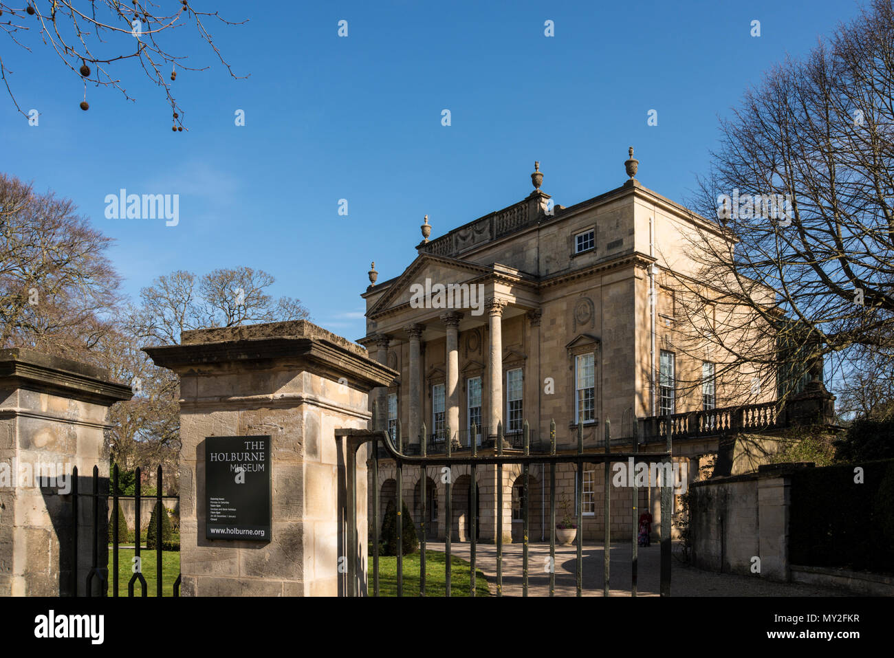 La baignoire, Holburne Museum, Somerset, UK Banque D'Images