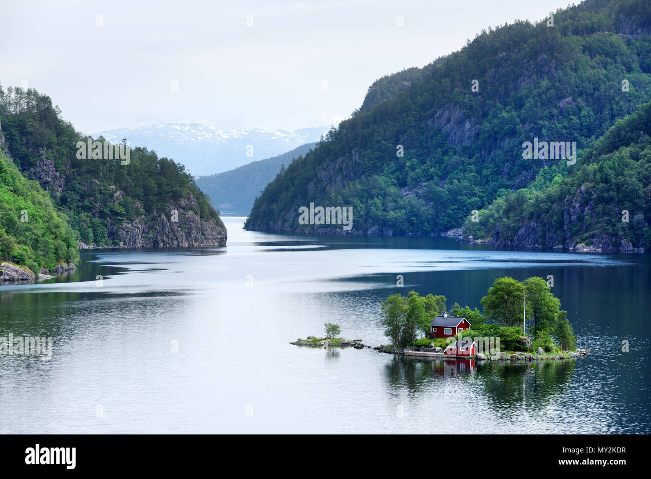 Vue à couper le souffle des petits états insulaires Banque D'Images
