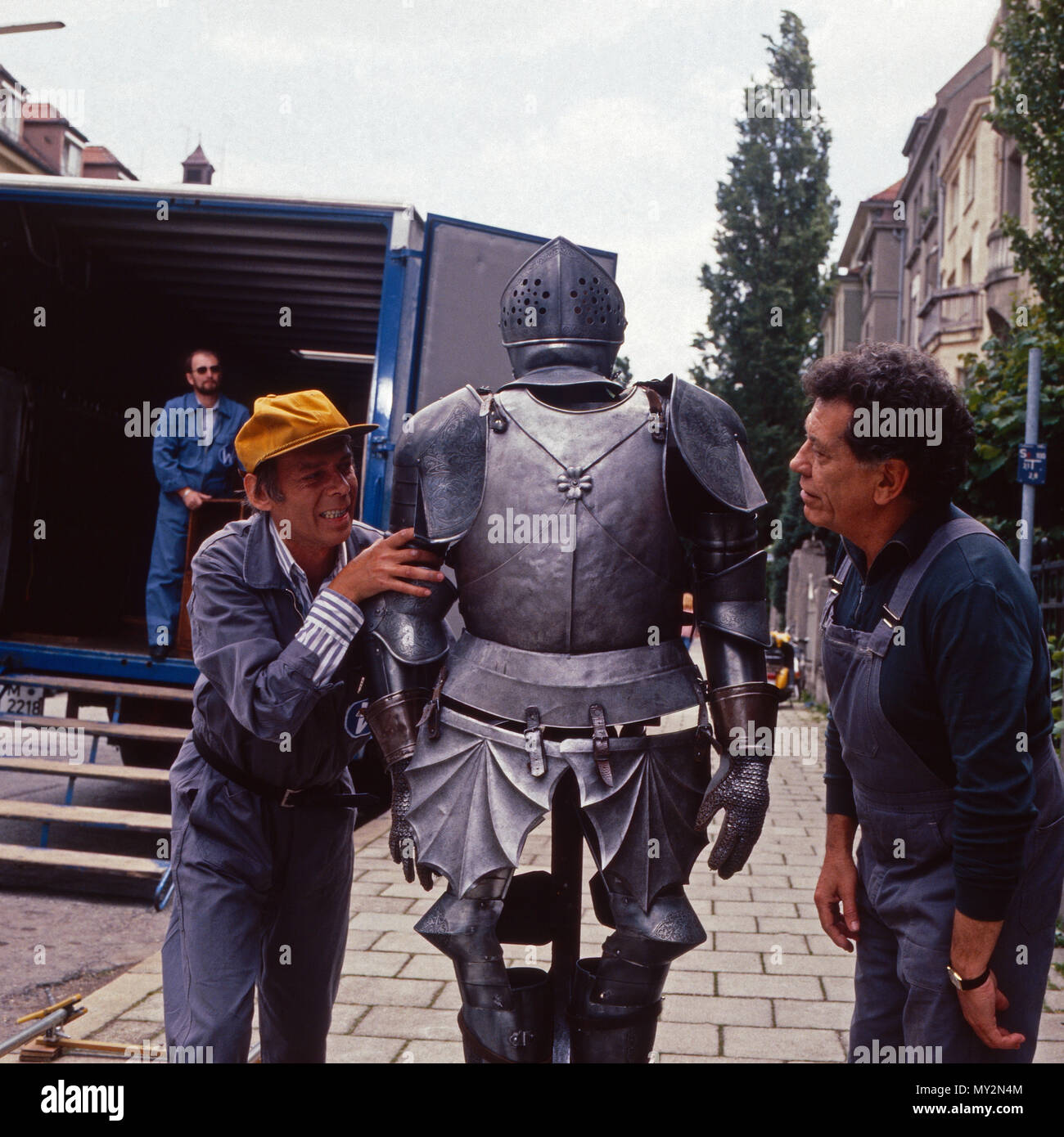 Feuerwanzen küss ich nicht, Kinofilm, Deutschland 1985, Regie : Deickert Szenenfoto, Karl Heinz Banque D'Images