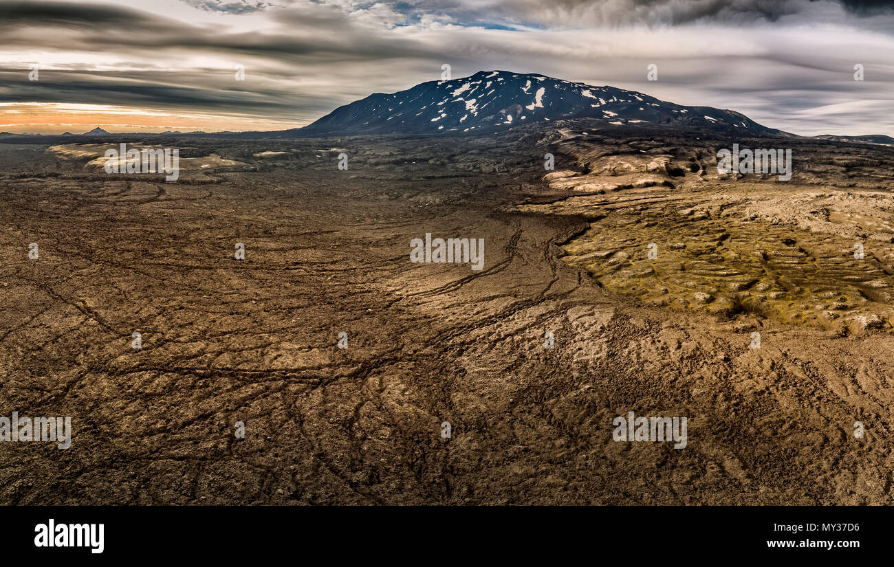 Volcan Hekla, Islande Banque D'Images