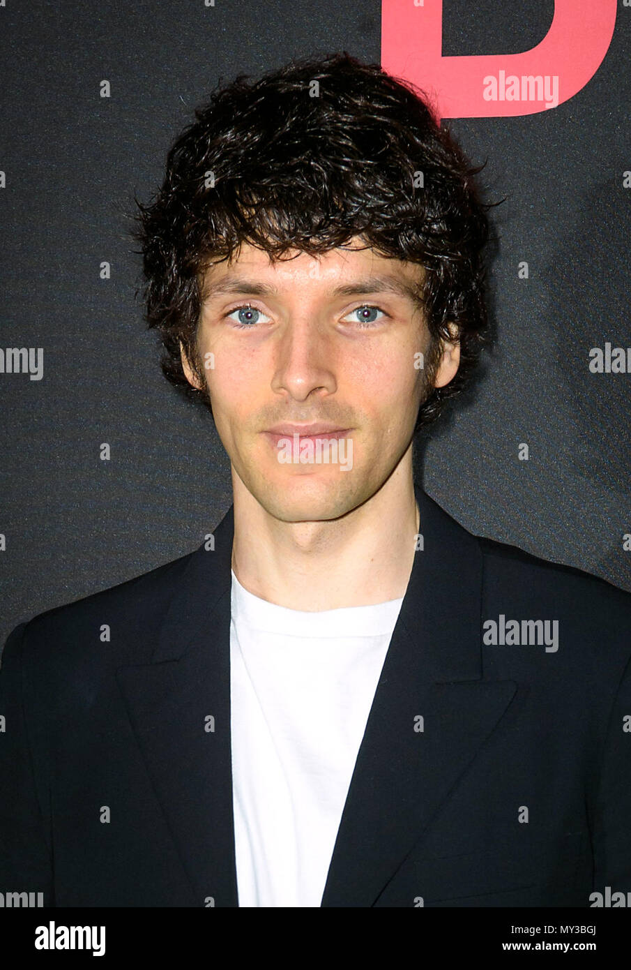 Colin Morgan participant à la Happy Prince Premiere tenue à vue West End, Leicester Square, Londres. Banque D'Images