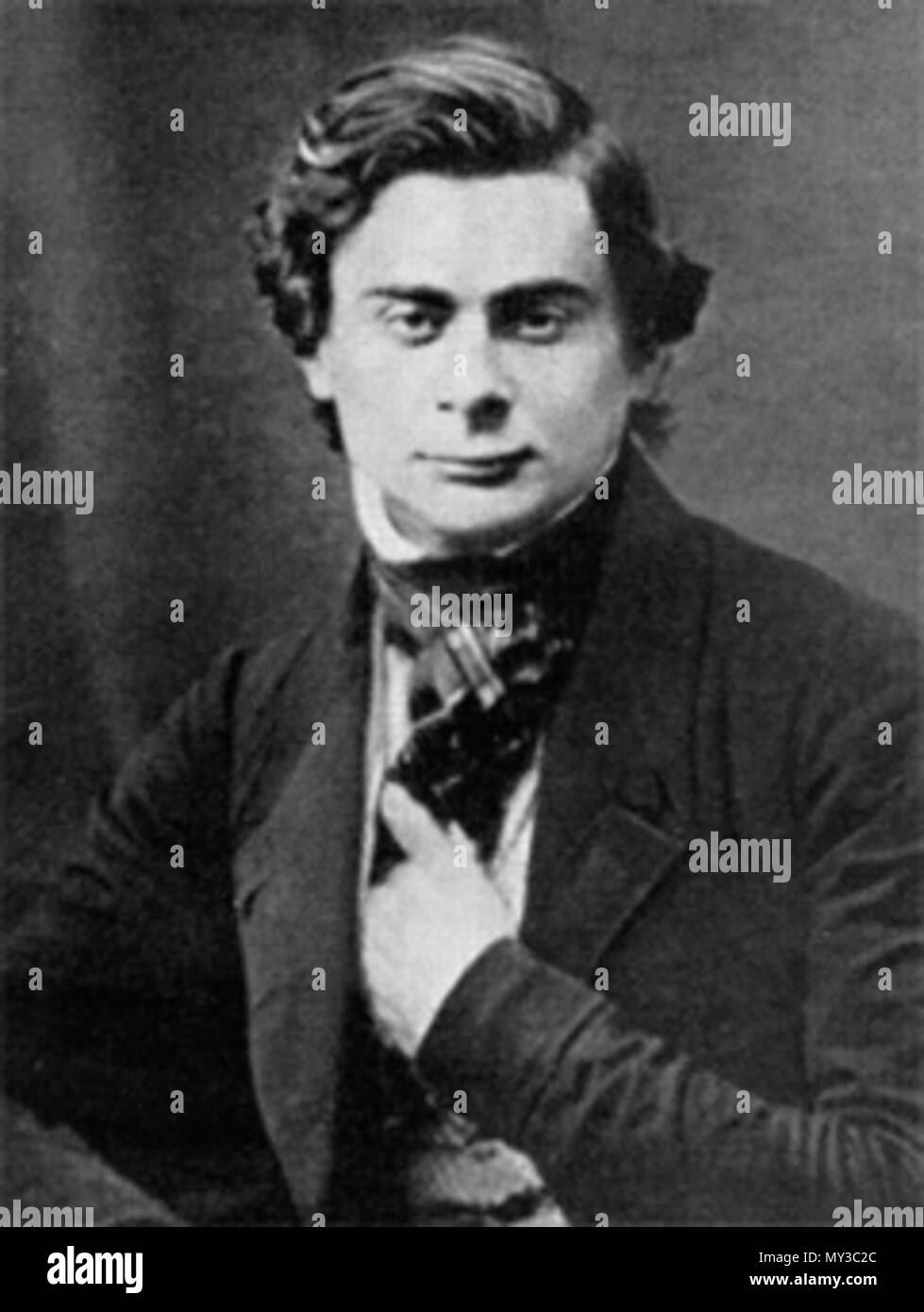 . Les jeunes à RN 21 Huxley ; daguerréotype . 1846. Pas de 572 jeunes Huxley RN Banque D'Images