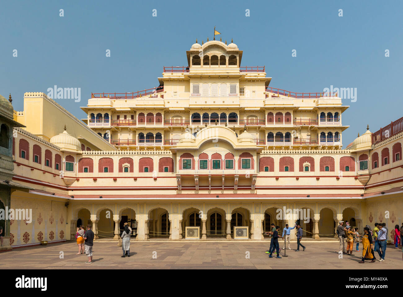 Ville de Jaipur Palace Banque D'Images