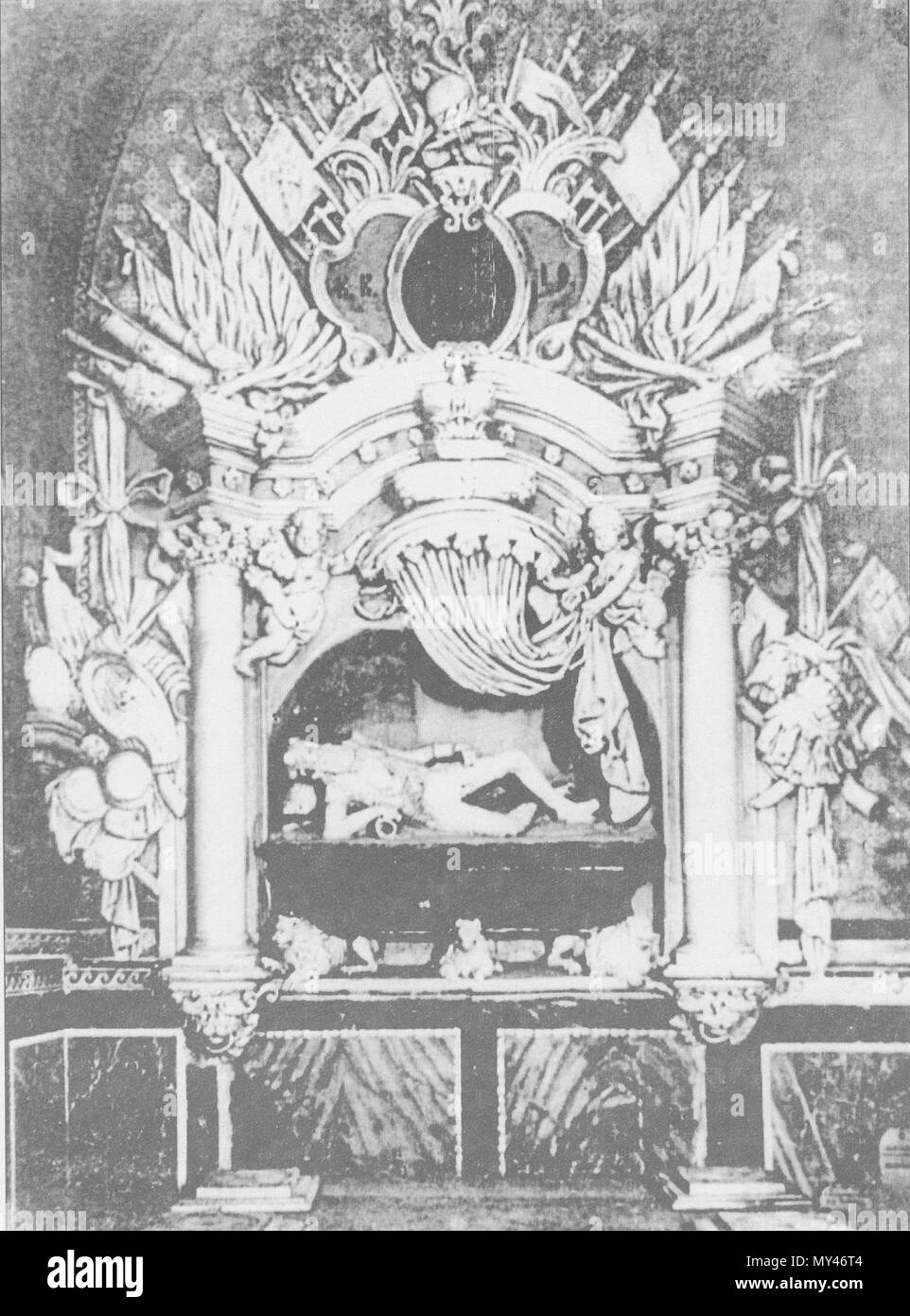 593 Надгробок Костянтина Острозького Banque D'Images