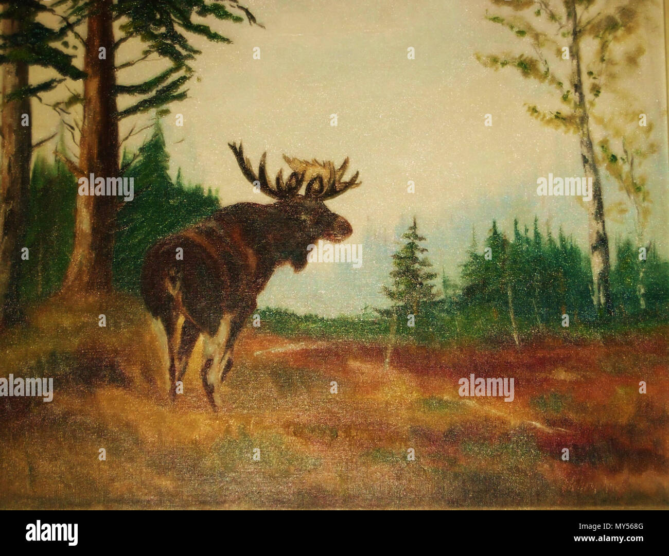. Deutsch : Kitsch kitsch que pouvez . vers 1925. Kurt Reinecker (1878-1936) Wwwurm Hochladender İhti̇sas (und) 157 gi Elch Hain Banque D'Images