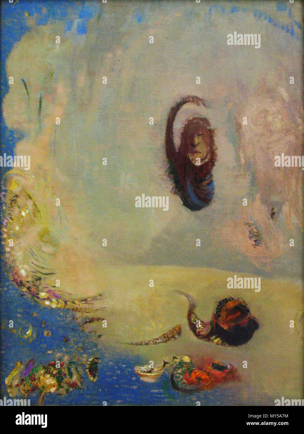 . Anglais : Oannes (Adapa) Deutsch : Oannes (Adapa) English : Oannès (Adapa) Русский : Адапа У-Ан . 1908. Odilon Redon (1840-1916) Nom de naissance Autres noms : Bertrand-Jean Redon Description peintre, illustrateur et graveur Date de naissance/décès 20 Avril 1840 6 juillet 1916 Lieu de naissance/décès lieu de travail Paris Bordeaux Paris, Bordeaux contrôle d'autorité : Q154349 : VIAF 73859058 ISNI : 0000 0001 0915 1620 ULAN : 500007292 RCAC : n50046104 NLA : 35445189 101908 WorldCat Redon Oannes anagoria Banque D'Images