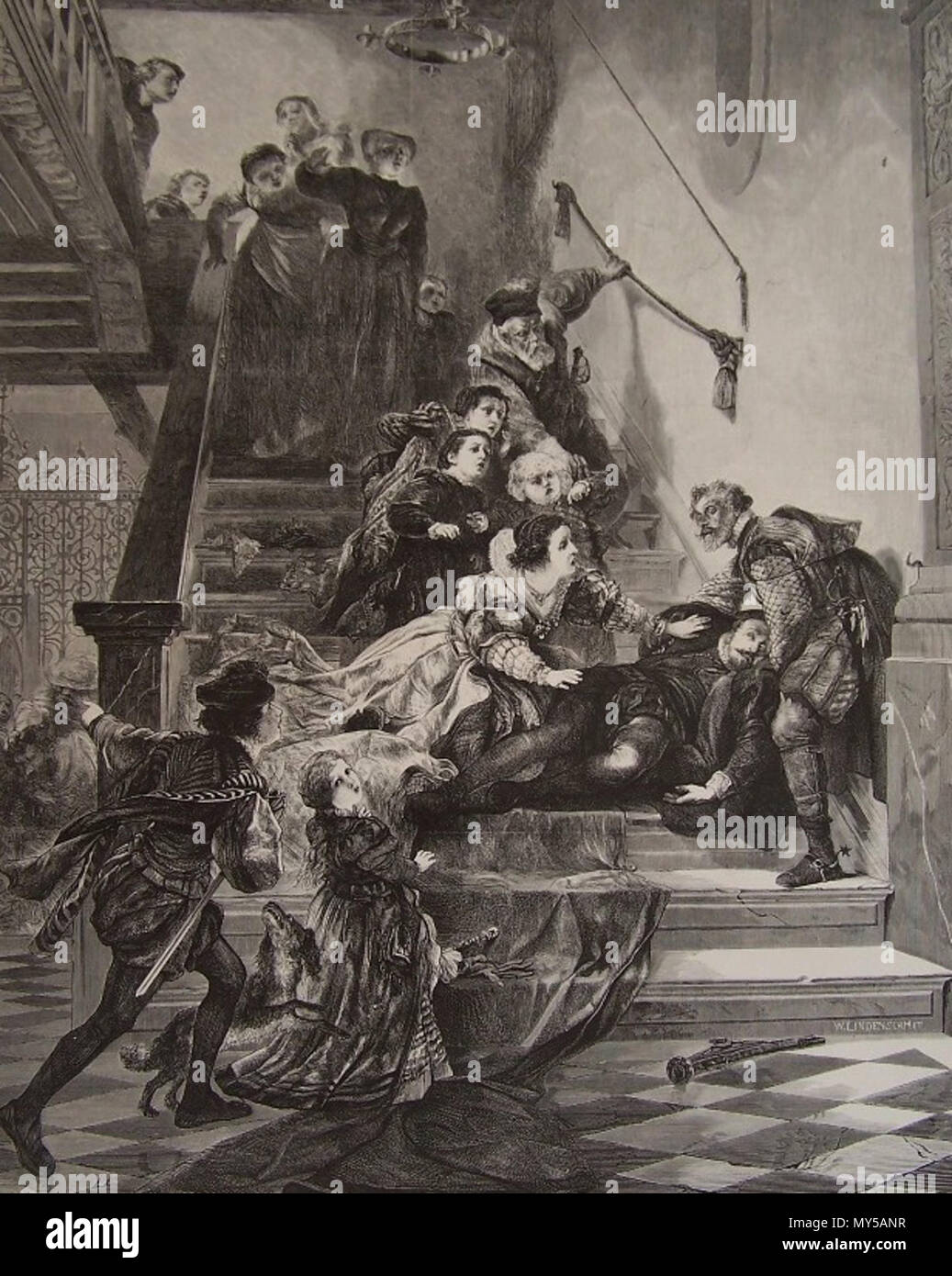 J'ORAŃSKI 562 WILHELM. Banque D'Images