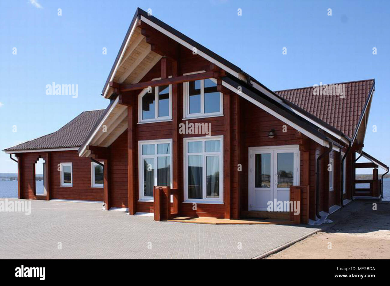 582 Большой дом Заводь Banque D'Images