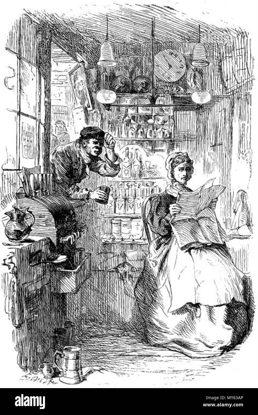 . Anglais : Au Bar Marcus Stone, notre ami commun, le chapitre 6, 'Couper à la dérive . 15 novembre 2010, 12:04:29. Marcus Stone 53 au Bar Banque D'Images . Anglais : Au Bar Marcus Stone, notre ami commun, le chapitre 6, 'Couper à la dérive . 15 novembre 2010, 12:04:29. Marcus Stone 53 au Bar Banque D'Images