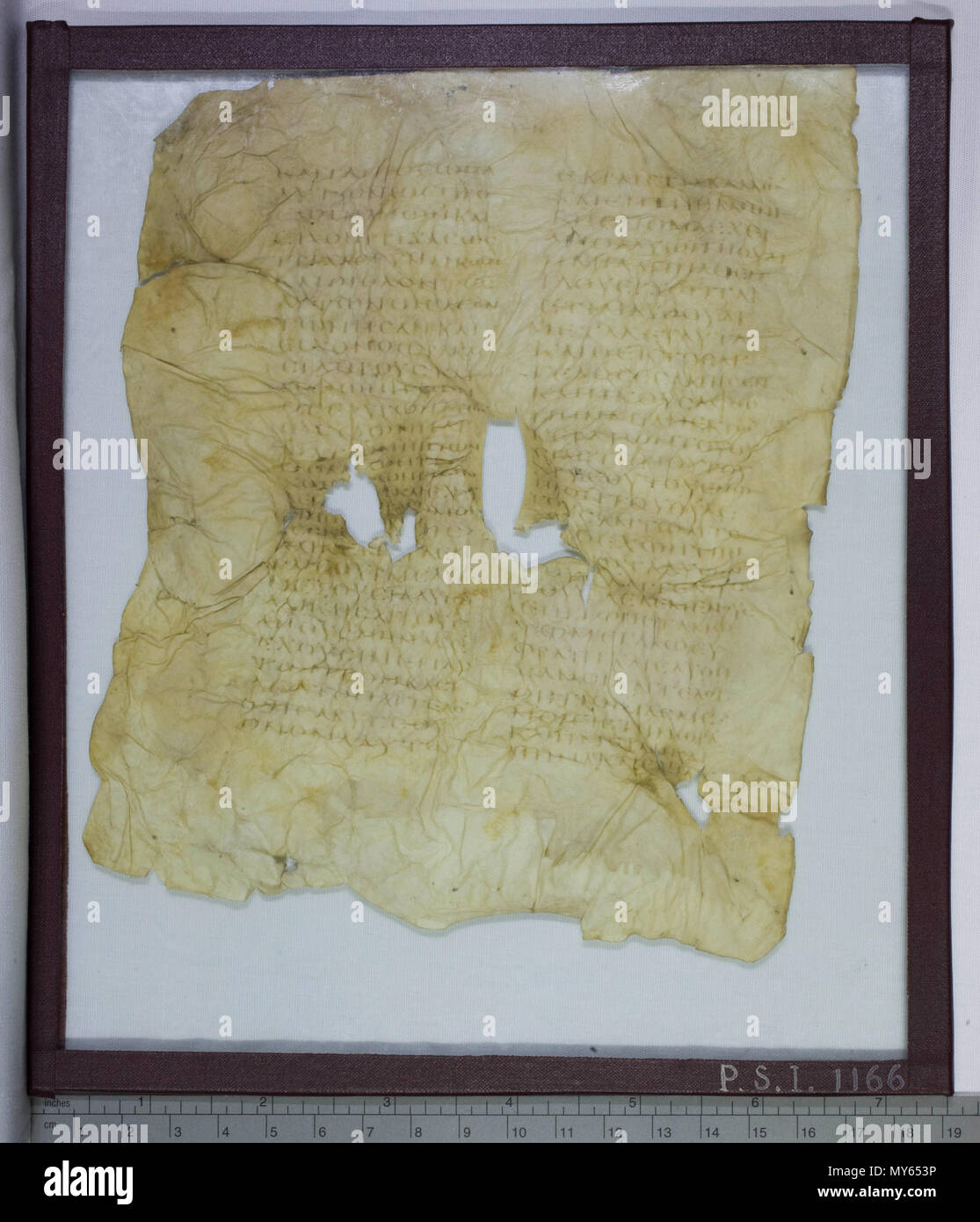 . Polski : recto . 4ème siècle. 201 GA 0207 recto inconnue Banque D'Images