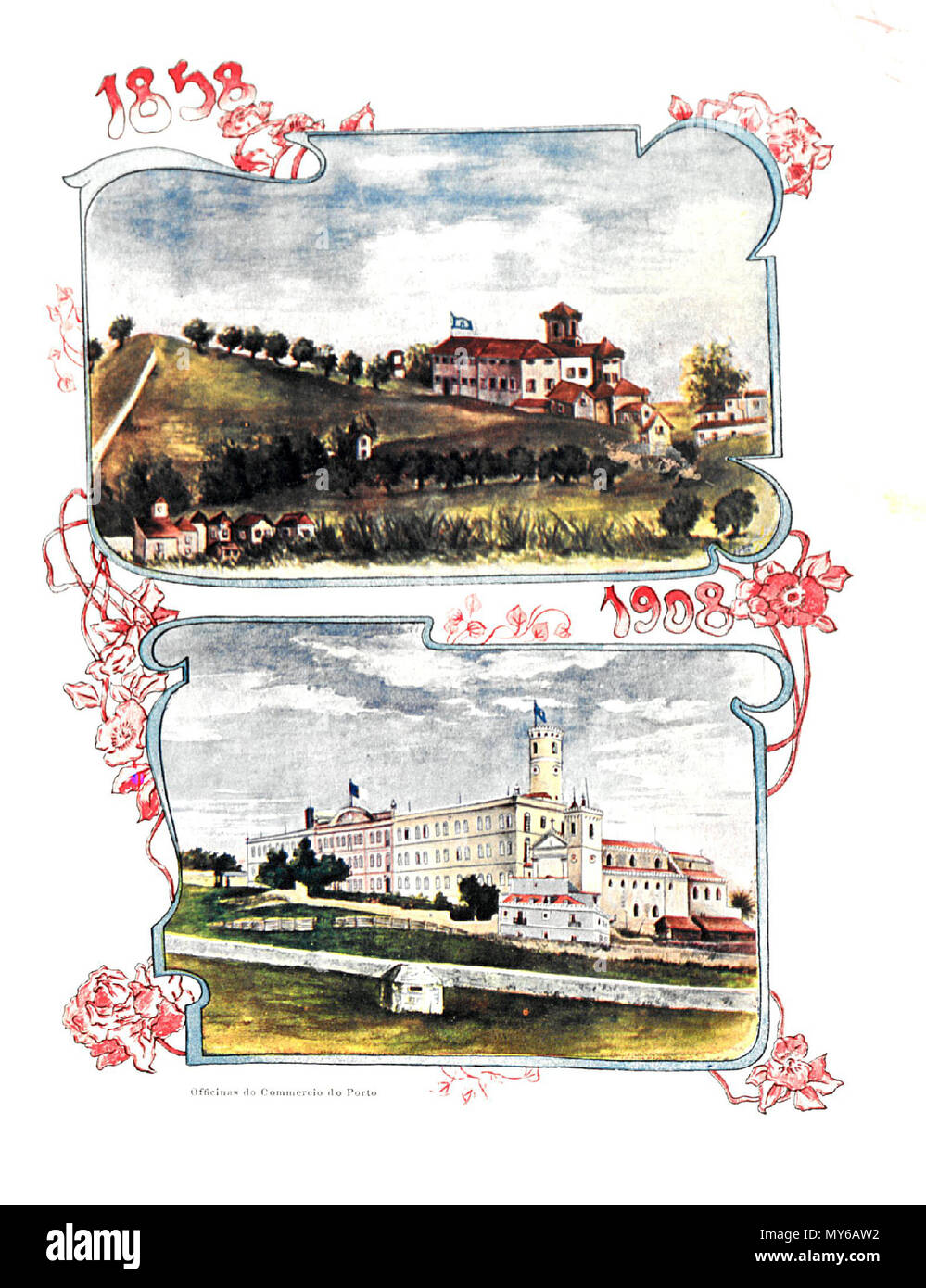 120 Collège de Campolide Banque D'Images