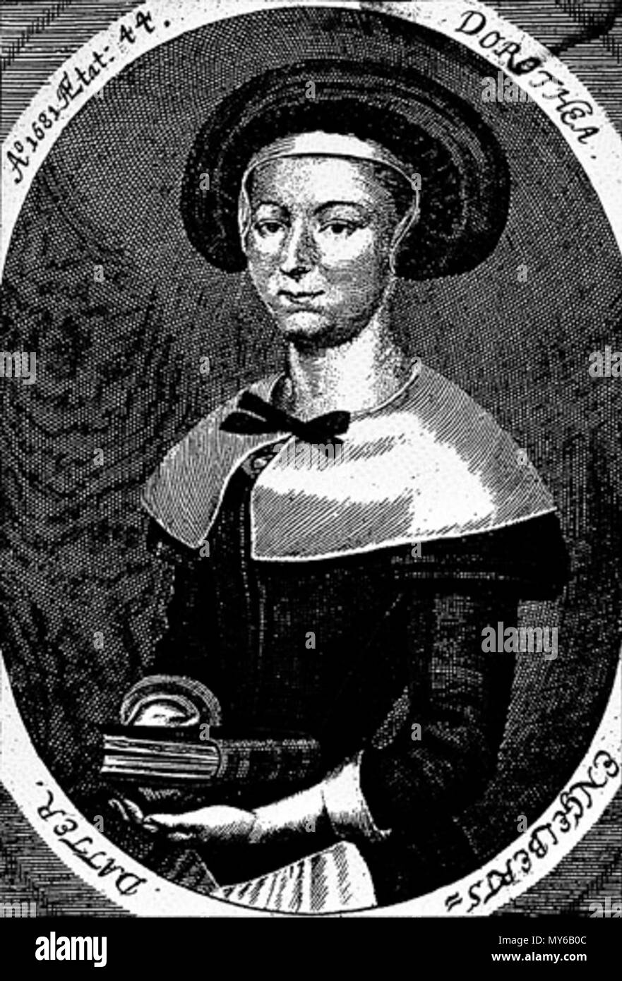 . Anglais : Dorothe Engelbretsdotter (1634-1716) . 17e siècle. Engelbretsdatter 145 Inconnu Dorothe Banque D'Images
