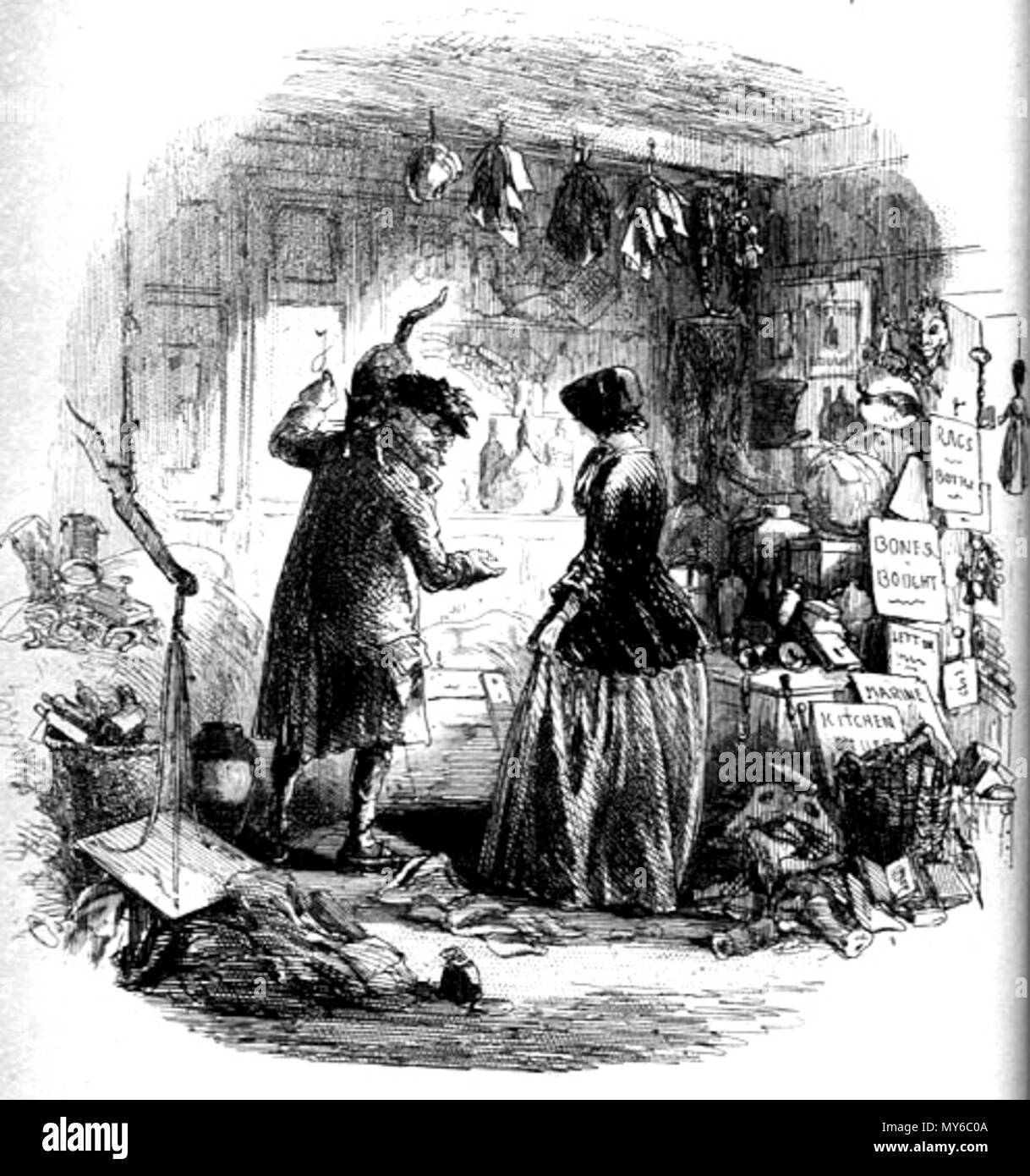 . Anglais : le Lord chancelier exemplaires de la mémoire Phiz (Hablot K. Browne) Gravure 1853 4 1/8 x 4 1/8 pouces sur une page de 8 7/16" x 5" face à la page 52, la fin du troisième chapitre de la Dickens Bleak House . 6 février 2012, 15:13:46. Hablot Knight Browne (Phiz) 521 exemplaires le Lord Chancelier de la mémoire Banque D'Images