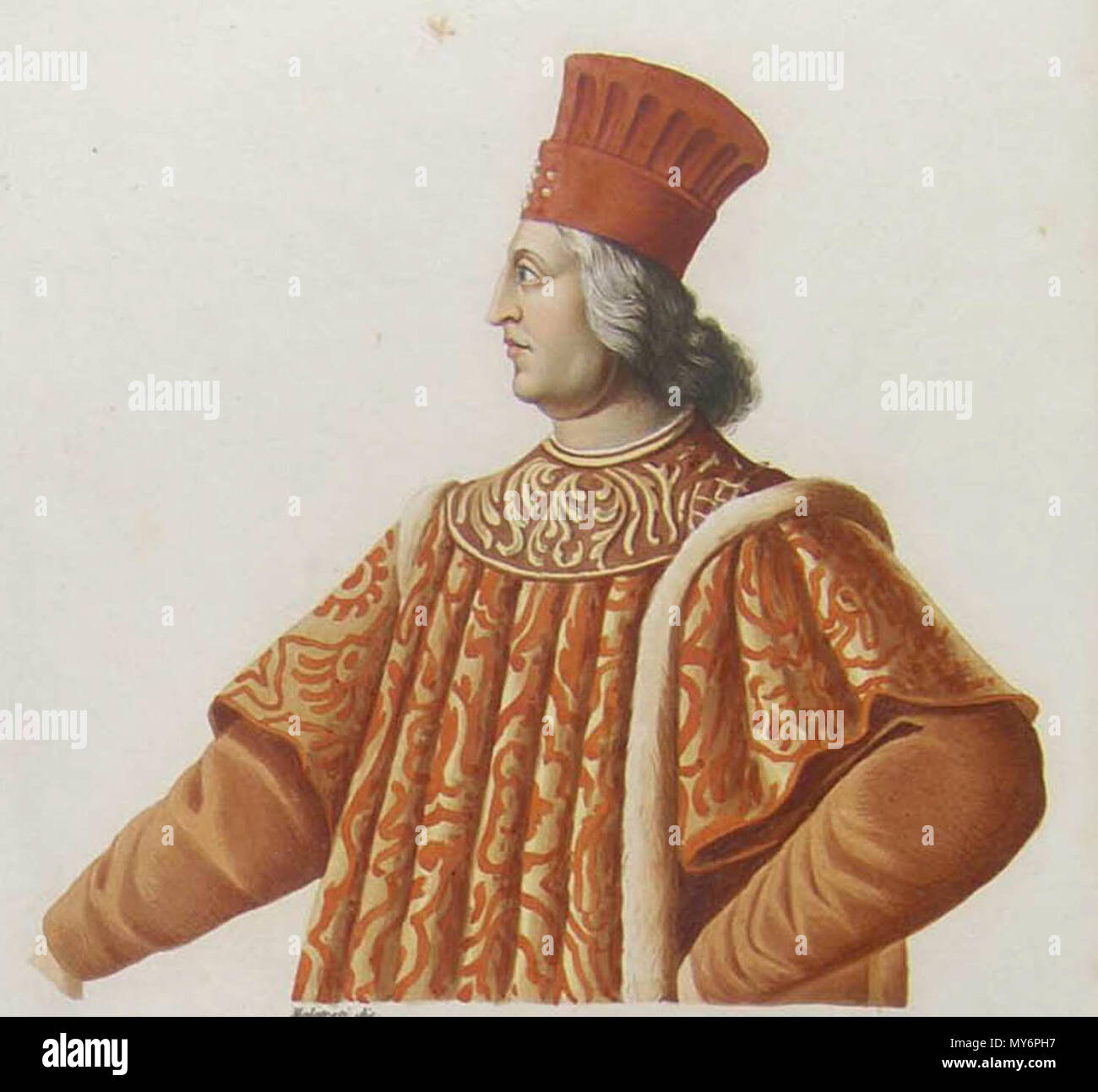 . Anglais : Borso d'Este . 29 juin 2015, 01:14:48. Divers 82 BorsoEste Banque D'Images