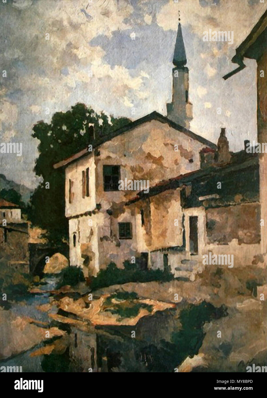 . Алекса́ндр Васи́льевич Купри́н (10 [22] марта 1880 Борисоглебск Воронежская губерния,, - 18 марта 1960 Москва) - русский и советский живописец пейзажист заслуженный деятель-, искусств РСФСР (1956), член-Академии художеств СССР корреспондент (1954).  = = = = = = = = = = = = = = = = = = = = = = = = = = Alexander Vasilievich récents comme Kouprine (Russe : Александр Васильевич Куприн) était un peintre russe, membre de l'Valet de carreau groupe. Récents comme Kouprine est né à Borisoglebsk (oblast de Voronej, en Russie) en 1880 et est mort à Moscou en 1960. Ses plus célèbres œuvres sont diverses et paysage de la vie. www.youtube.com/watch ?v = JXqvqrumV encore Banque D'Images