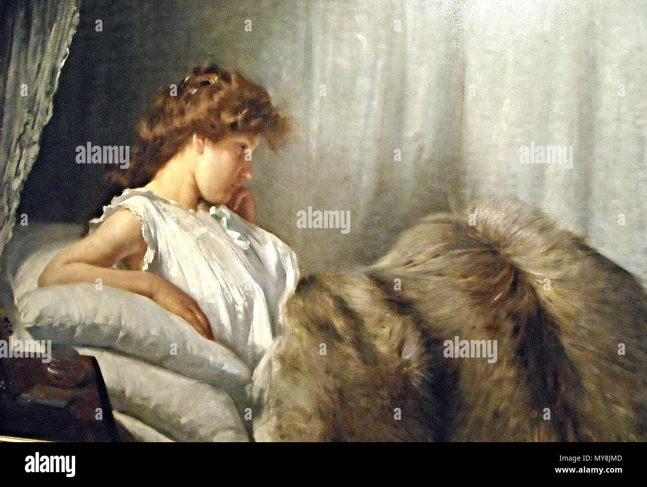 . Anglais : Dreams (1911) par Carmine Toro (Naples 1861-Naples 1911) . 23 décembre 2015, 18:38:59. Carmine del Toro 146 rêves (1911) par Carmine Toro (Naples 1861-Naples 1911) Banque D'Images